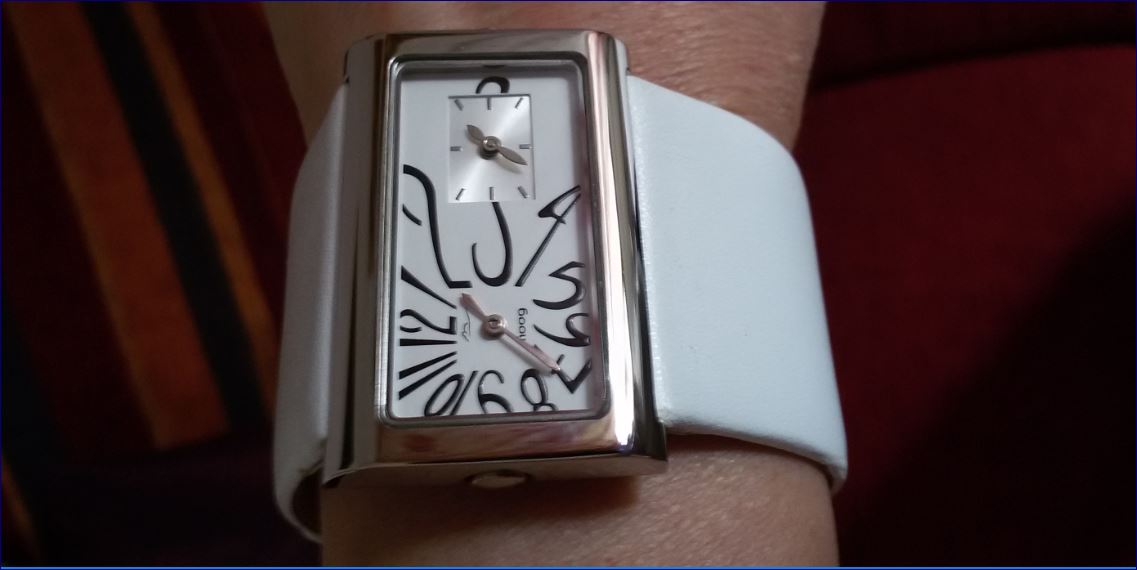 orologio da polso bianco paris Moog