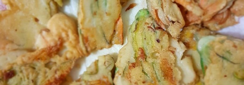 fiori di zucca fritti ricetta