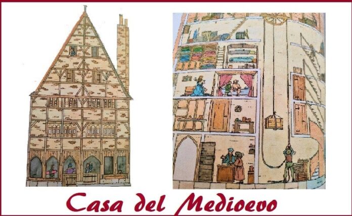Come erano le case del Medioevo e tardo Medioevo
