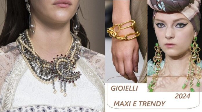 Grandi gioielli trendy per un look estate 2024