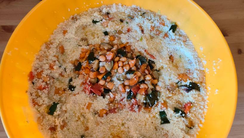 Couscous vegano semplice