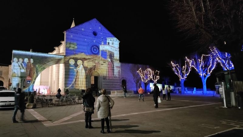 Assisi a Natale e presepe