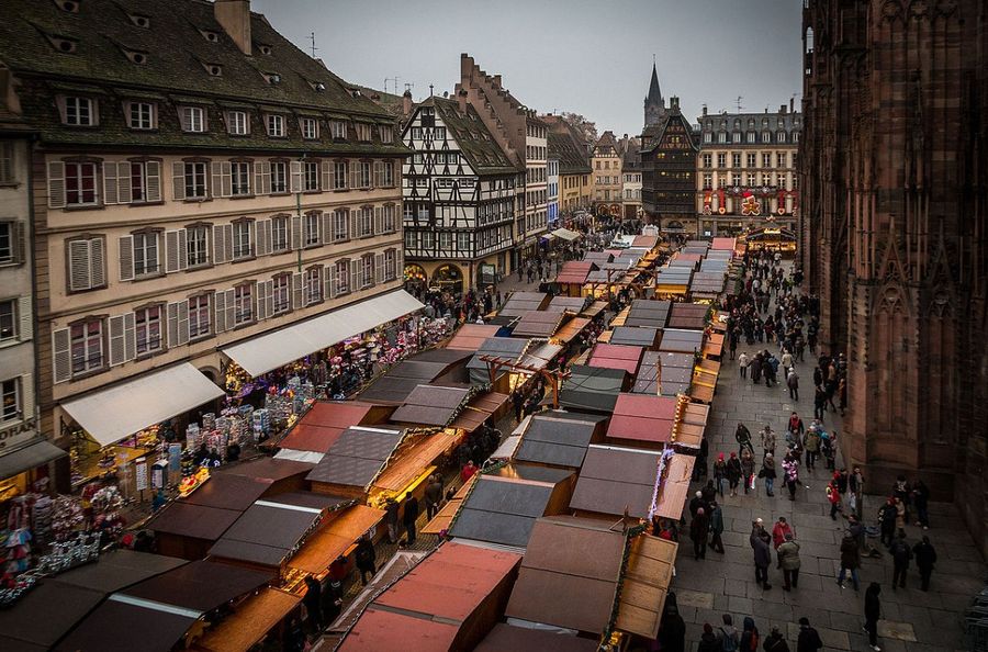 Mercatino di natale a Strasburgo