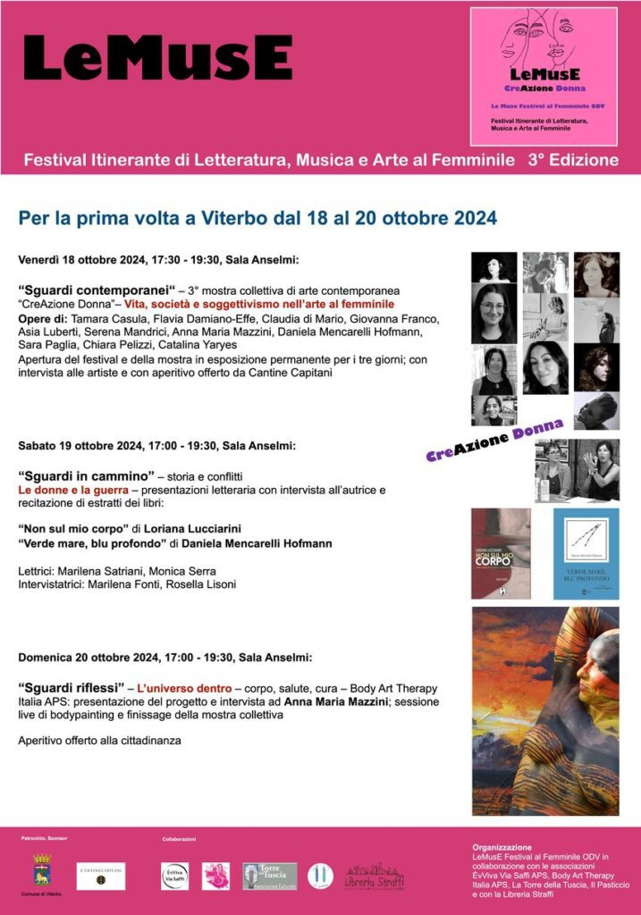 Locandina Le Muse 2024 Viterbo