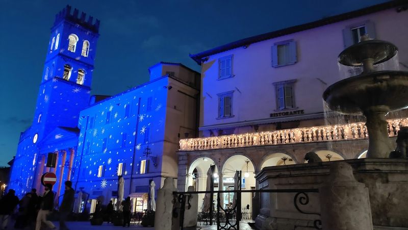 Assisi a Natale basilica San Francesco e S. Chiara