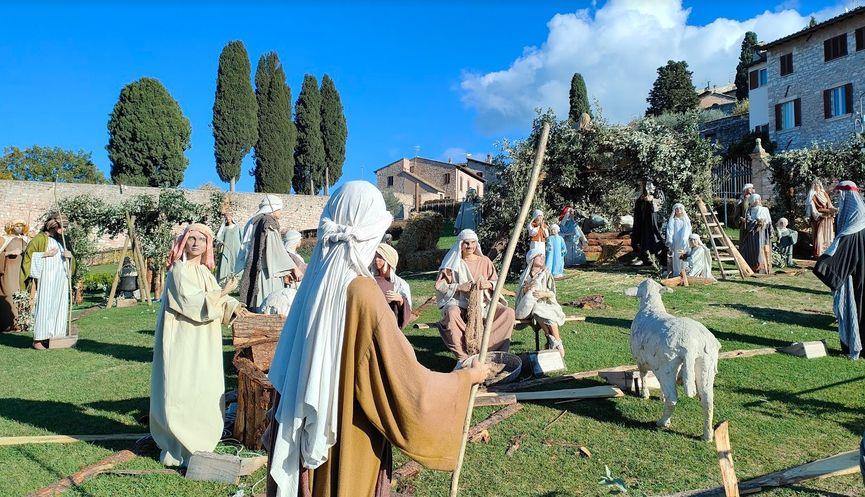 Presepe Natale Assisi