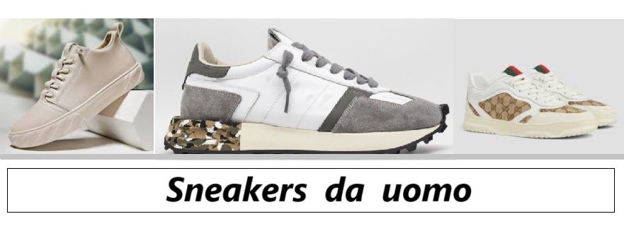 Sneakers da uomo