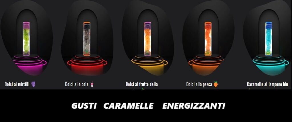 Gusti caramelle energizzanti